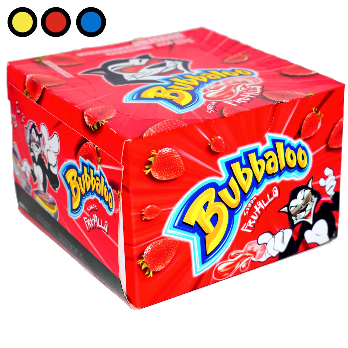 CHICLE BUBBALOO FRUTILLA x60u.(32).